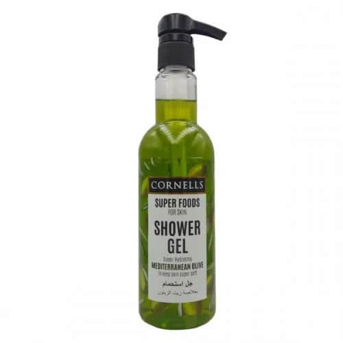 Cornells superfoods جل استحمام بخلاصة زيت الزيتون من كورنلز سوبر فودز 500 مل