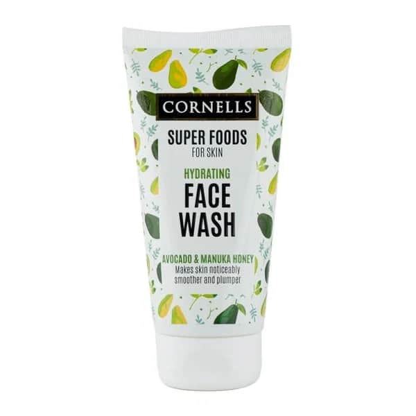 Cornells superfoods غسول الوجه بالأفوكادو وعسل المانوكا من كورنلز سوبر فودز 150 مل
