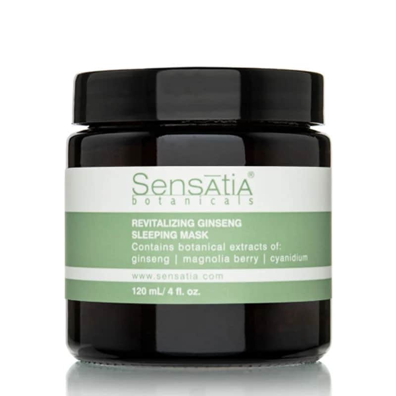 Sensatia Botanicals قناع النوم المنعش من سينساتيا بوتانيكالز بخلاصة الجينسنغ 120 مل
