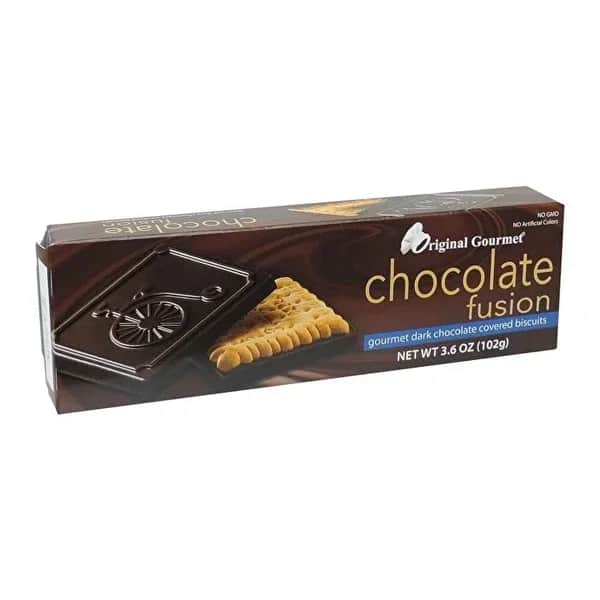 Original Gourmet كوكيز جورميه فيوجن الأصلي المر 102 جرام