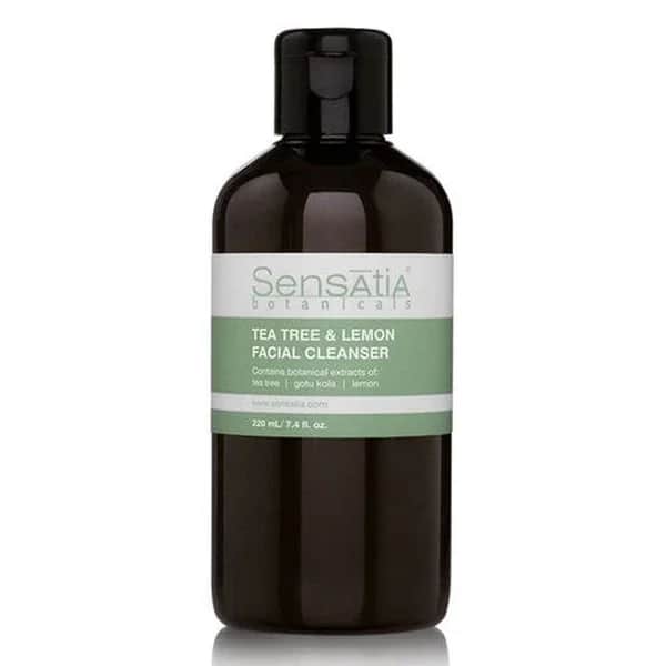 Sensatia Botanicals منظف ​​الوجه سينساتيا بشجرة الشاي والليمون 220 مل منظف طبيعي