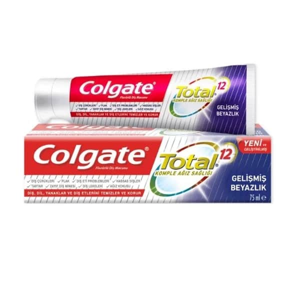Colgate معجون أسنان كولجيت توتال أدفانسد وايتنينج 75 مل