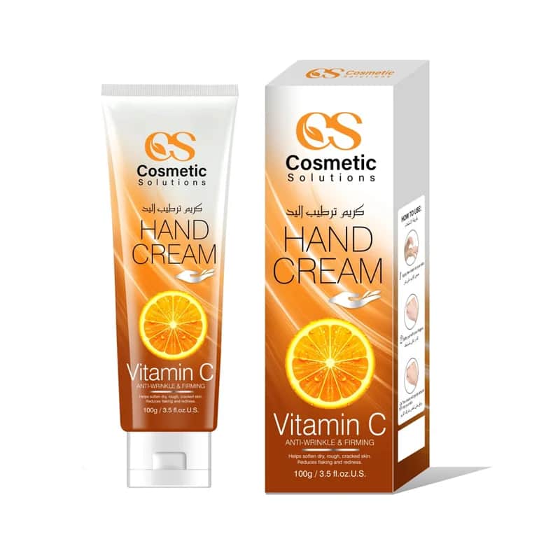 Cosmetic Solution كريم ترطيب اليدين بالفيتامين سي 100 مل من كوزماتك سوليوشن