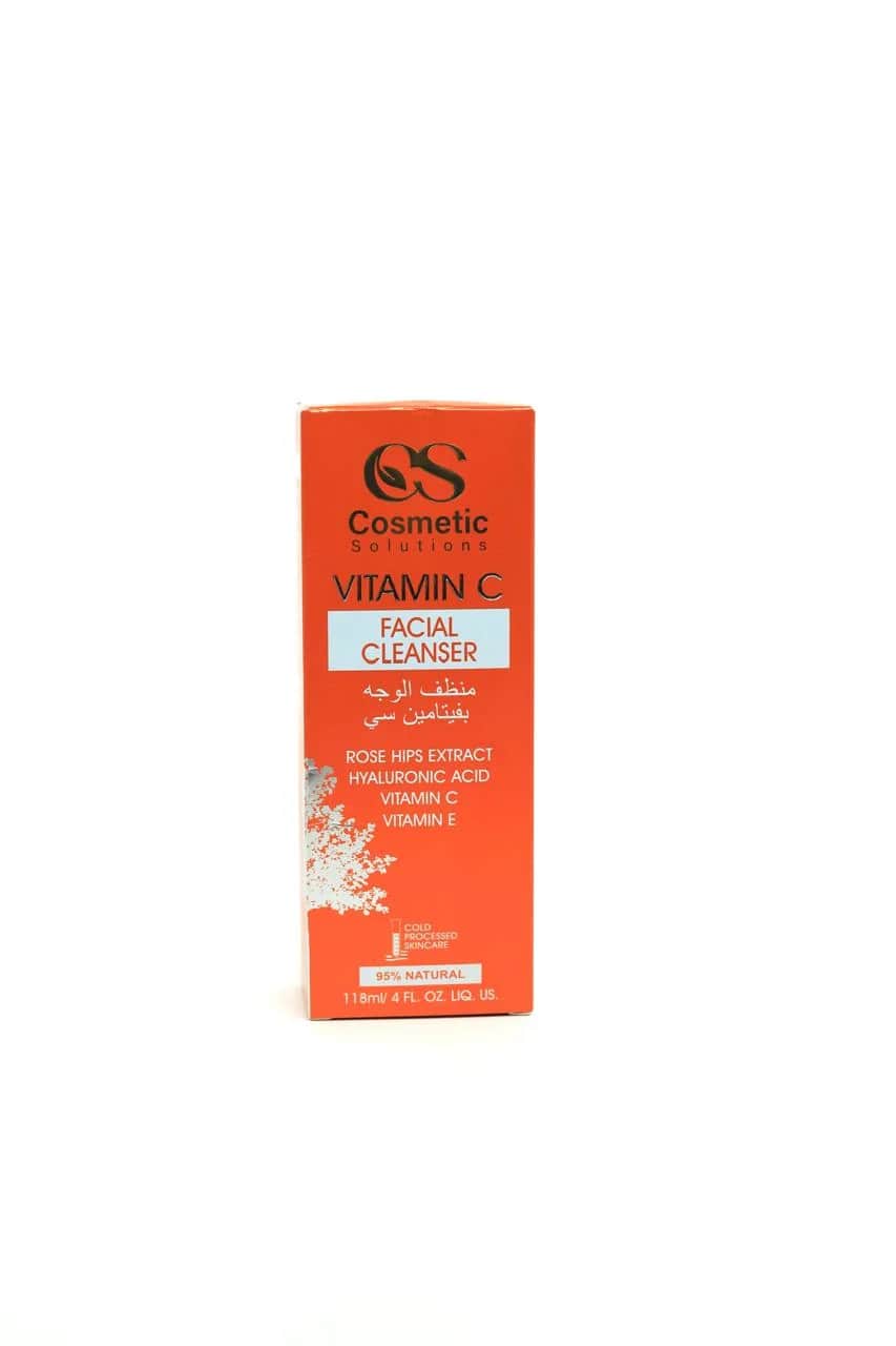 Cosmetic Solution منظف الوجه من فيتامين سي من كوزماتك سوليوشن 118 مل