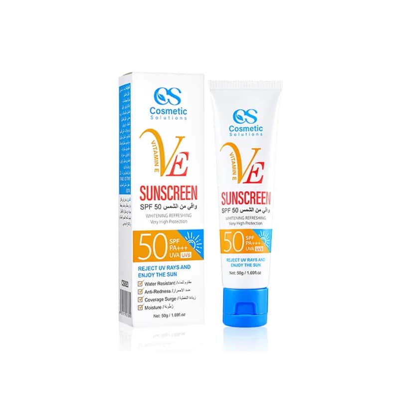 Cosmetic Solution واقي شمس كريم فيتامين هـ من كوزماتك سوليوشن ( 50 SPF+++ )