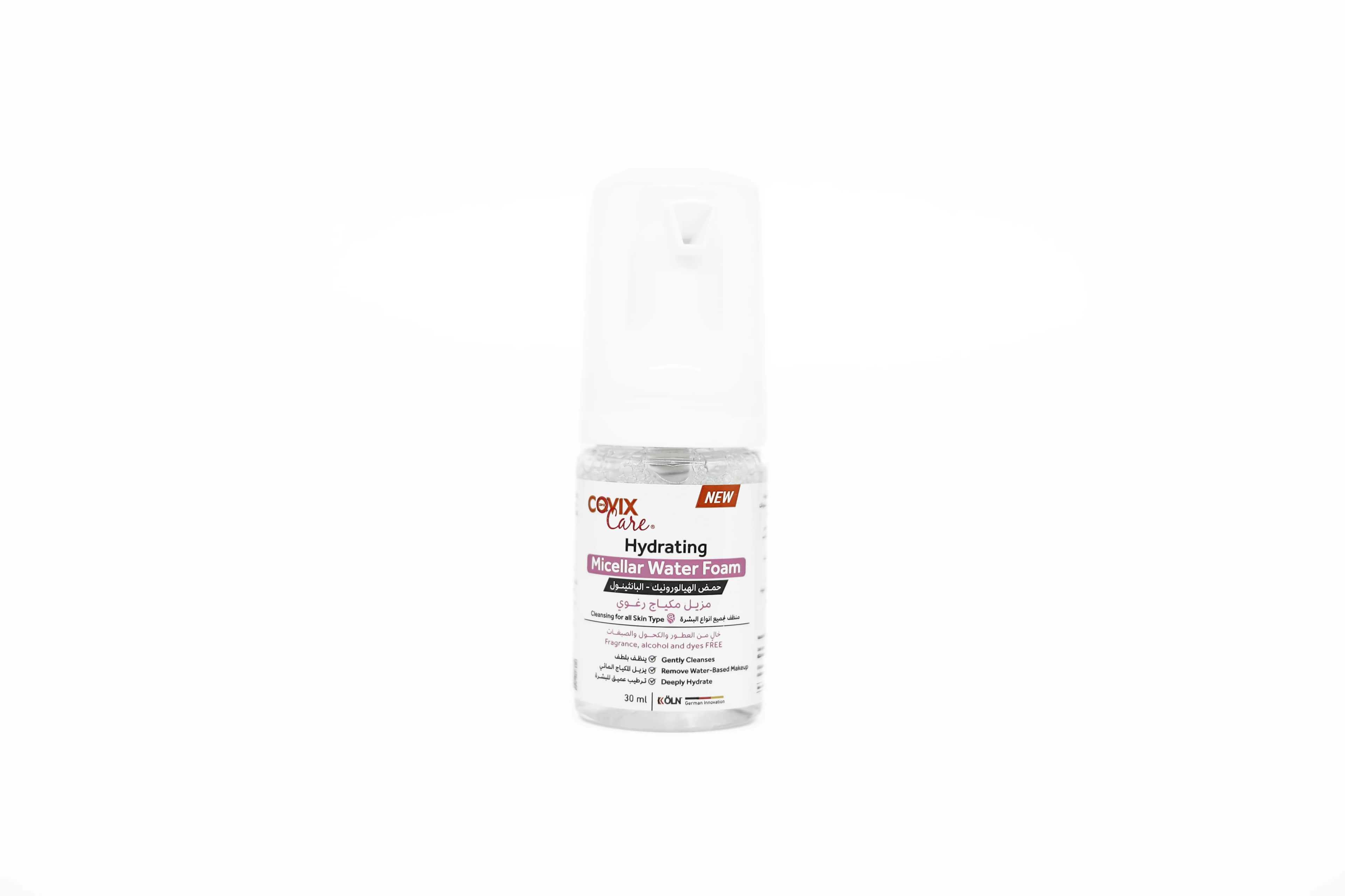 Covix Care ميسيلار مزيل مكياج رغوي من كوفيكس 30 مل