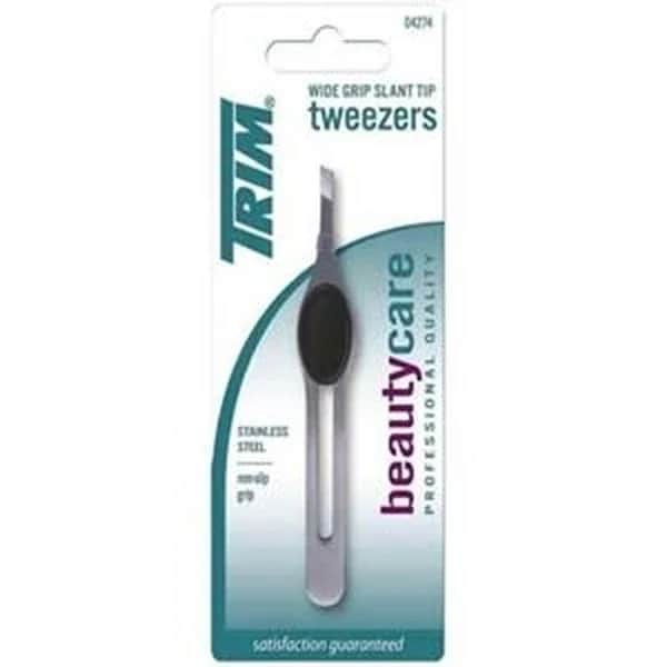 Trim Pro Stainless Steel Tweezers - Precision Grip &amp; Anti-Slip