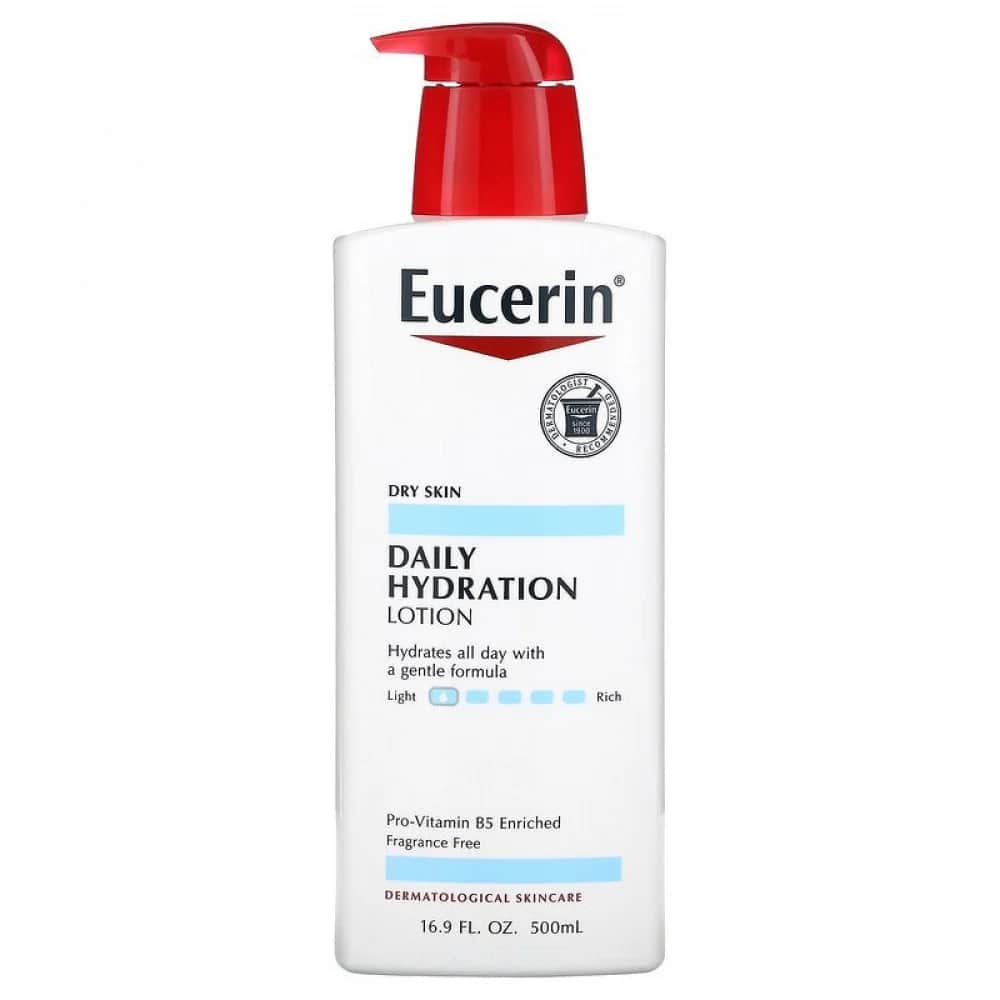 لوشن الترطيب اليومي من يوسرين، خال من العطور،500 مل Eucerin