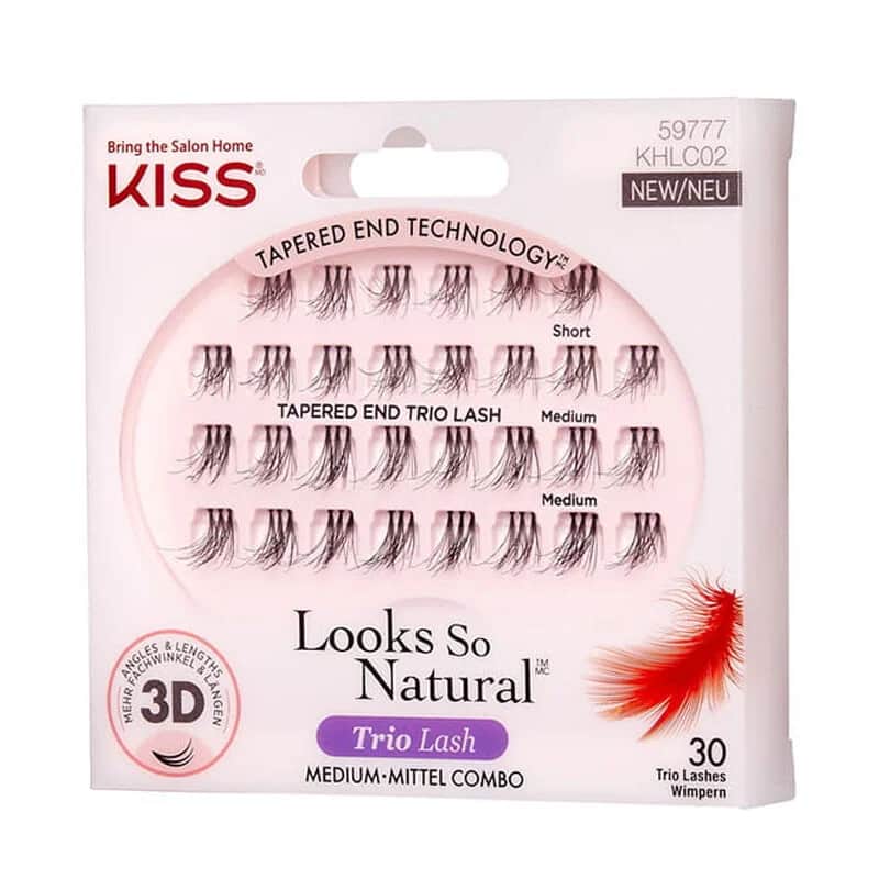 رموش كيس لوكز سو ناتشورال ثلاثية فردية لافيش 59777 Kiss