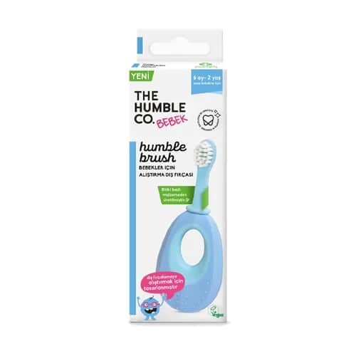 Humble Brush فرشاة أسنان تدريب الأطفال من ذا هامبل كو زرقاء