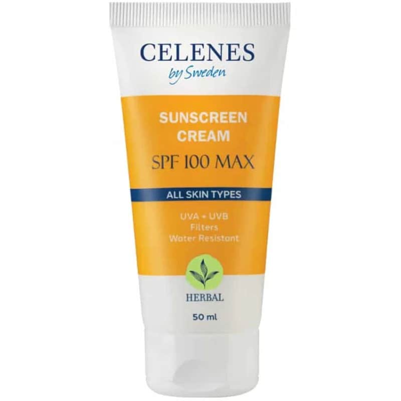 كريم واقي الشمس سيلينز SPF 100 ماكس 50 مل Celenes
