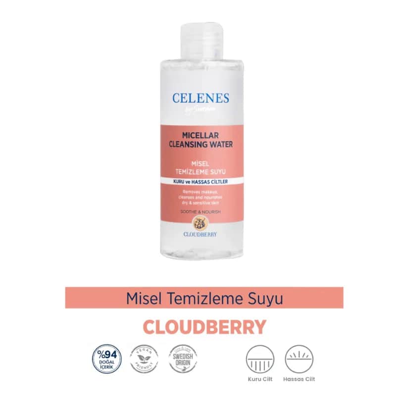 Celenes By Sweden Cloudberry Micellar Cleansing Water 250 ml