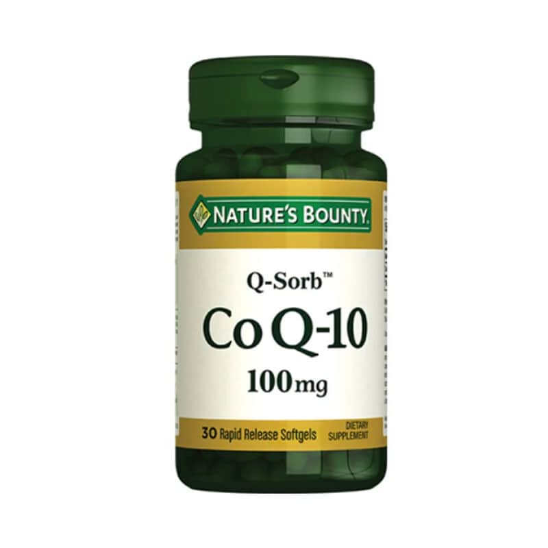 Nature's Bounty مكمل غذائي ناتشرز باونتي كوإنزيم كيو-10 بتركيز 100 ملغ، 30 كبسولة جيلاتينية