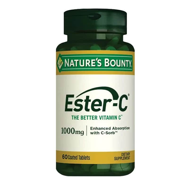 Nature's Bounty مكمل غذائي نيتشرز باونتي إستر-سي 1000 مجم، 60 قرصًا