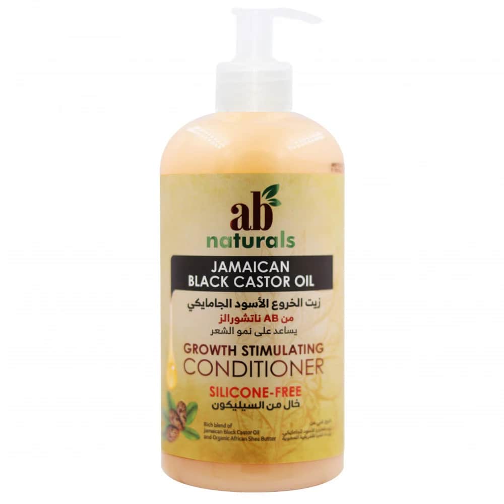 بلسم تحفيز نمو زيت الخروع الأسود الجامايكي 479 مل من ايه بي ناتشورالز AB Naturals