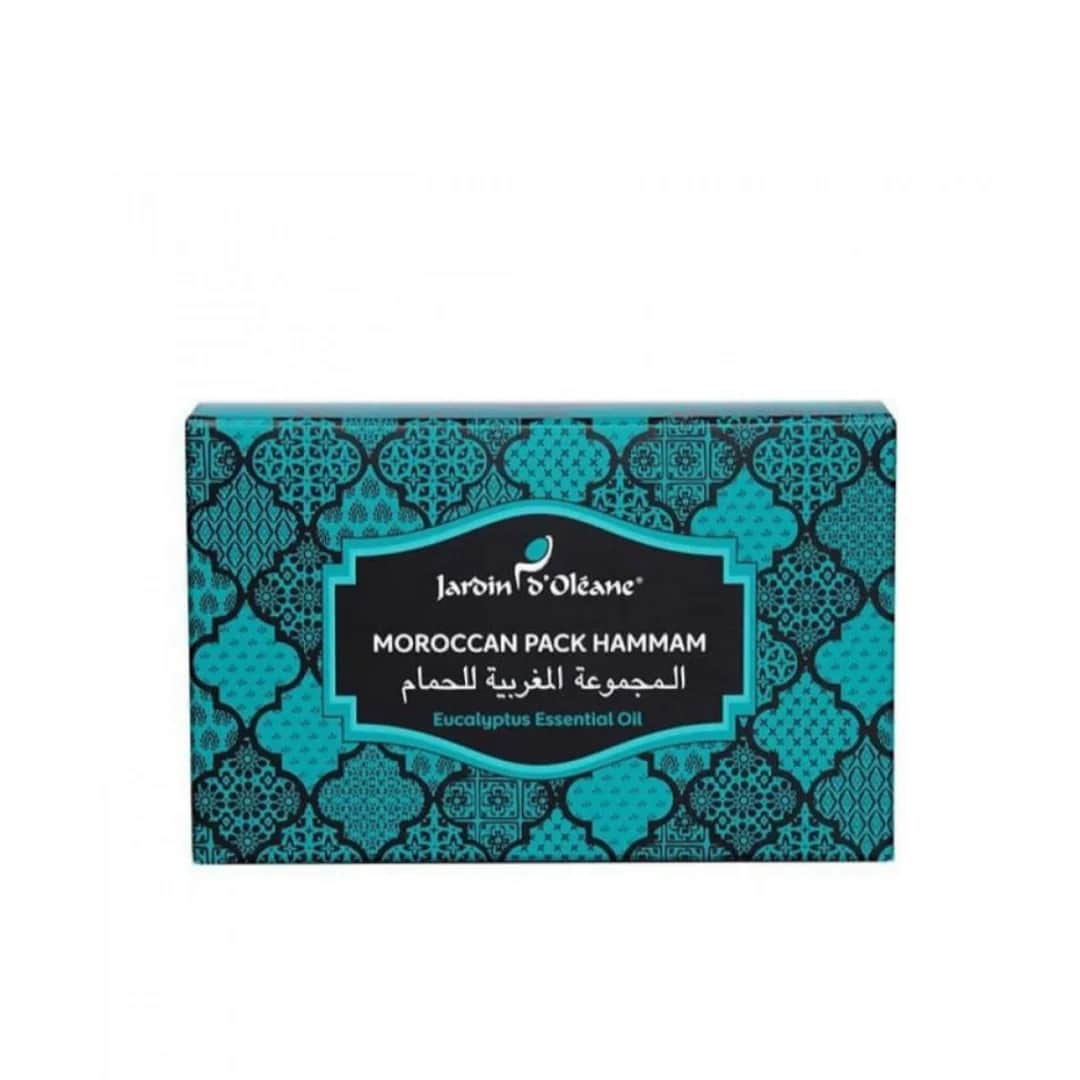 Jardin Oleane جاردن اوليان مجموعة الحمام المغربي بزيت الأوكليبتوس الأساسي