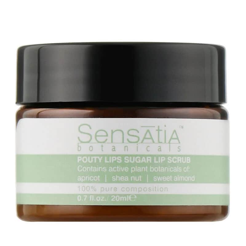 Sensatia Botanicals مقشر الشفاه بالسكر من سينساتيا بوتانيكالز بوتي ليبس 20 مل