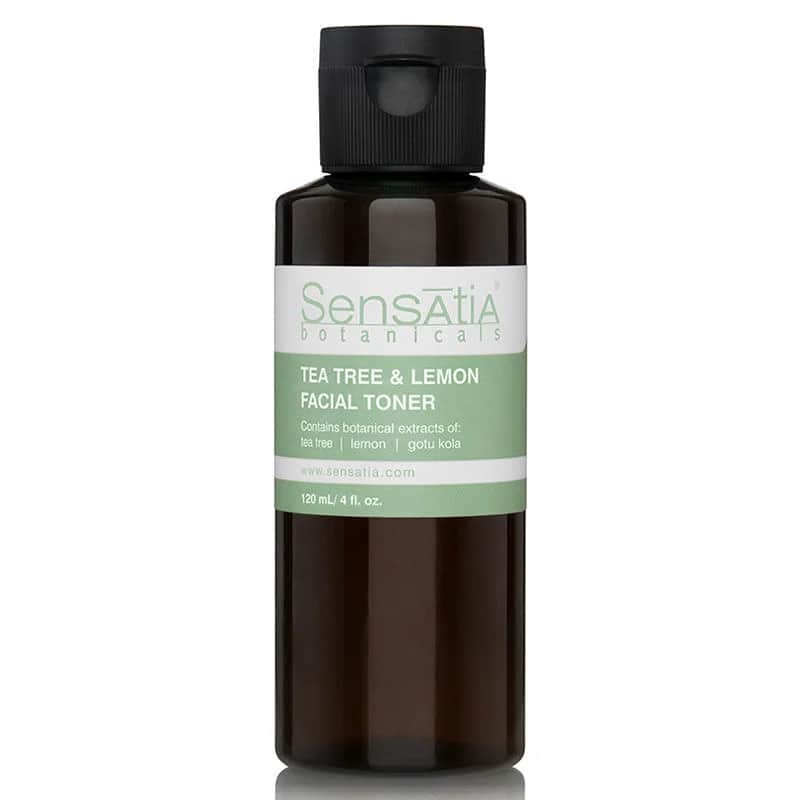Sensatia Botanicals تونيك الوجه بخلاصة شجرة الشاي والليمون من سينساتيا بوتانيكالز، 120 مل