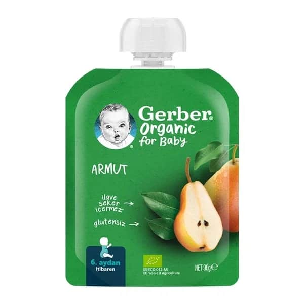 Gerber هريس الكمثرى العضوي من جيربر 90 غرام