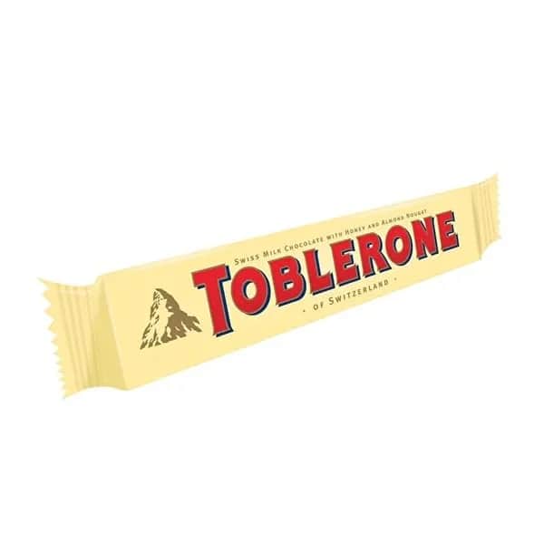 Toblerone توبليرون 35 جرام شوكولاتة الحليب مع نوجا اللوز والعسل
