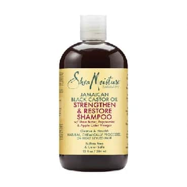 شامبو زيت الخروع الأسود الجامايكي 384 مل من شيا مويستشر Shea Moisture