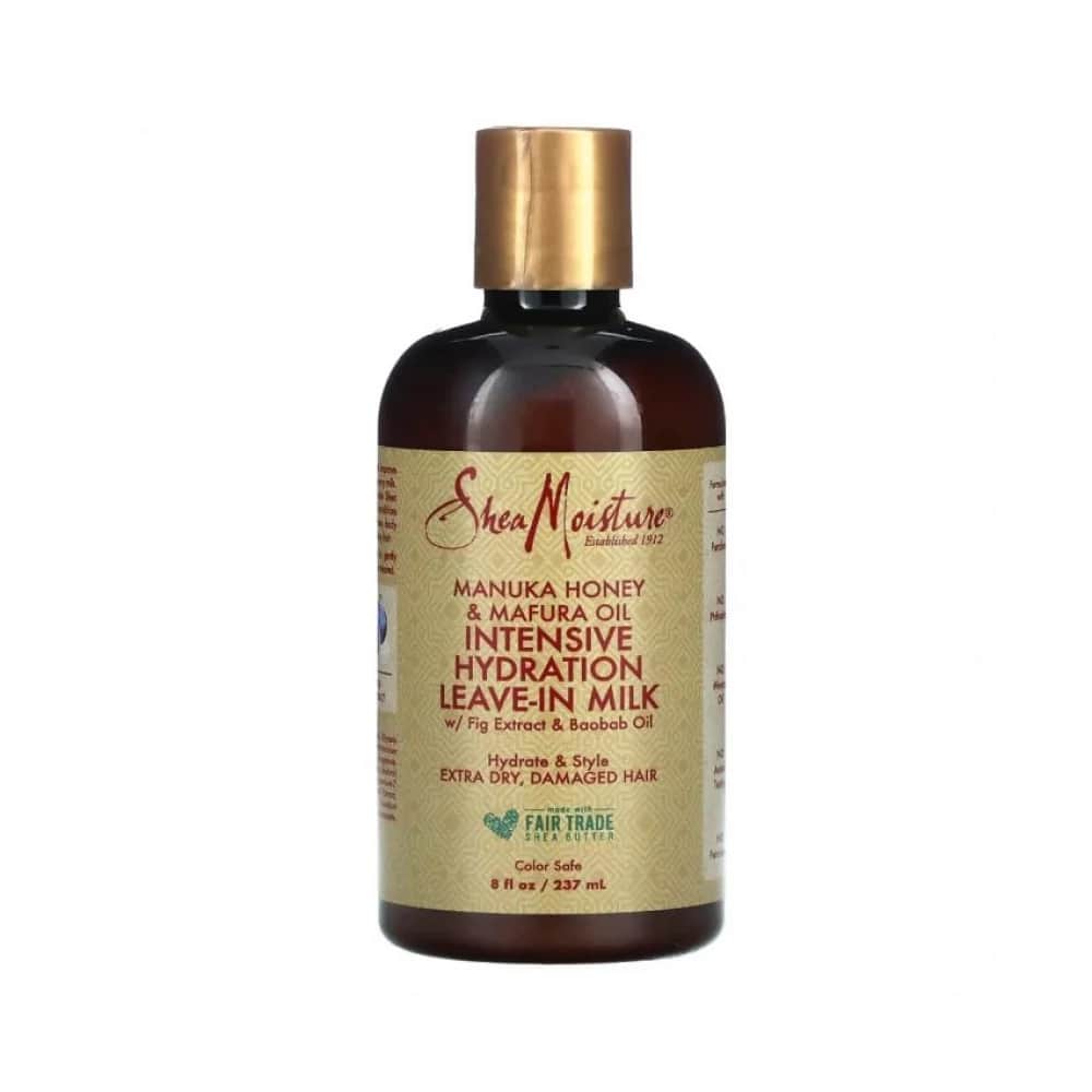 Shea Moisture حليب عسل المانوكا وزيت المافورا لترطيب مكثف من شيا مويستشر- 237مل
