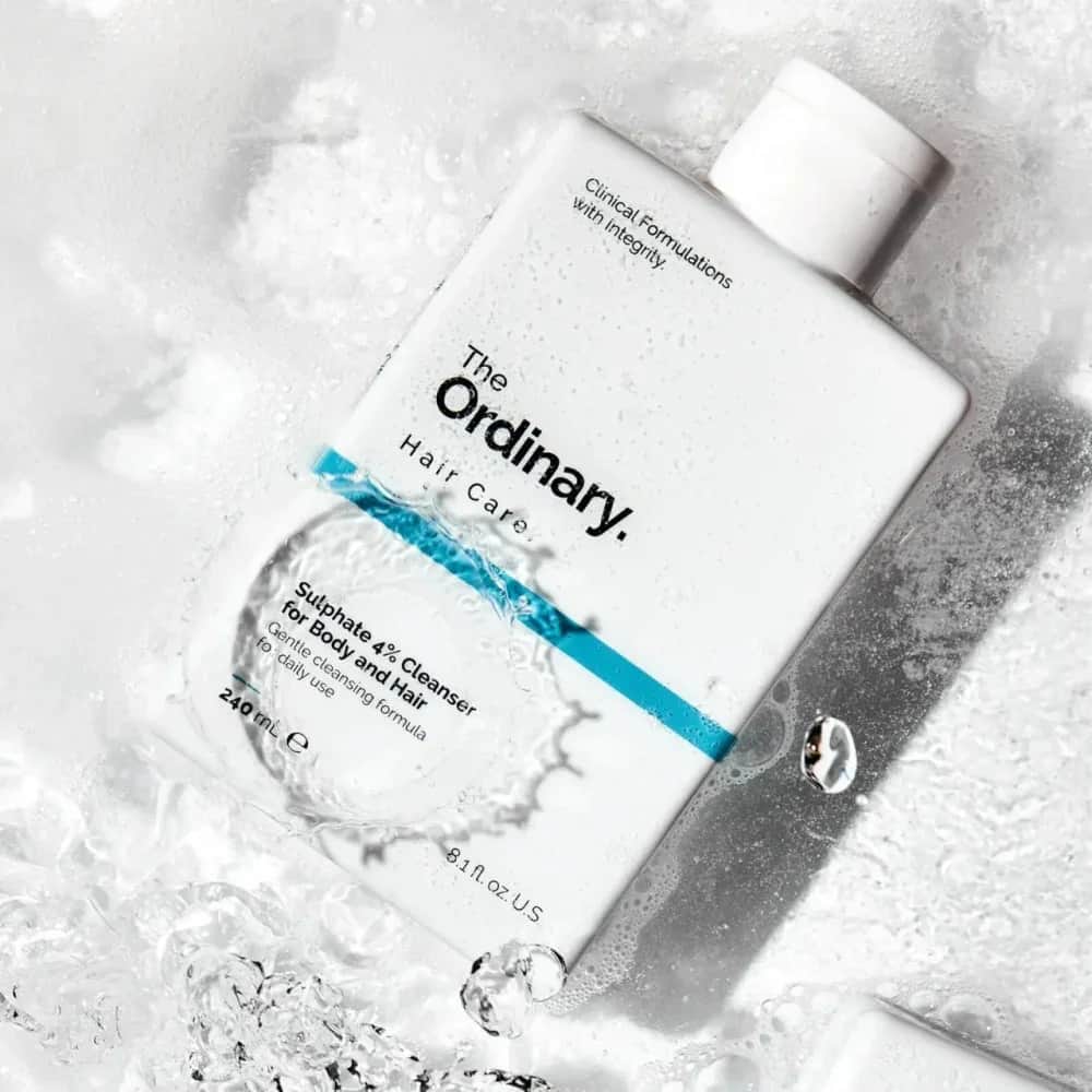 The Ordinary منظف ​​للكبريتات 4٪ للجسم والشعر من ذا اورديناري 30 مل