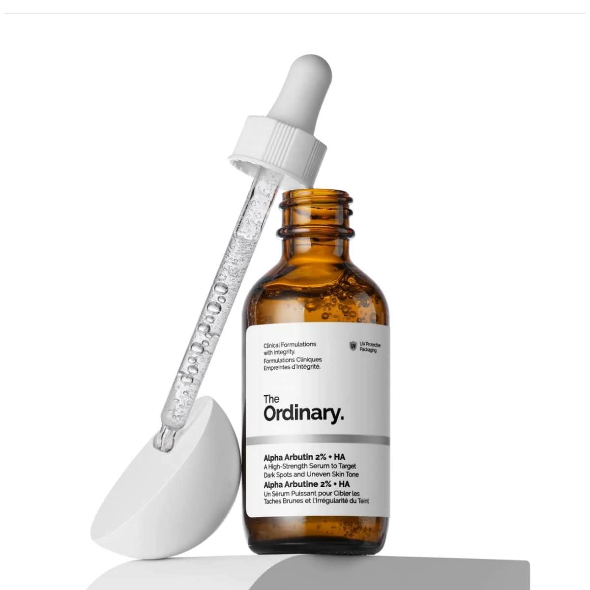 The Ordinary سيروم ألفا أربوتين 2% + حمض الهيالورونيك من ذا أورديناري، 60 مل