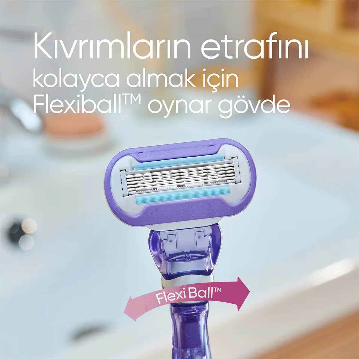 Gillette ماكينة حلاقة جيليت فينوس سويرل فليكس بول للنساء