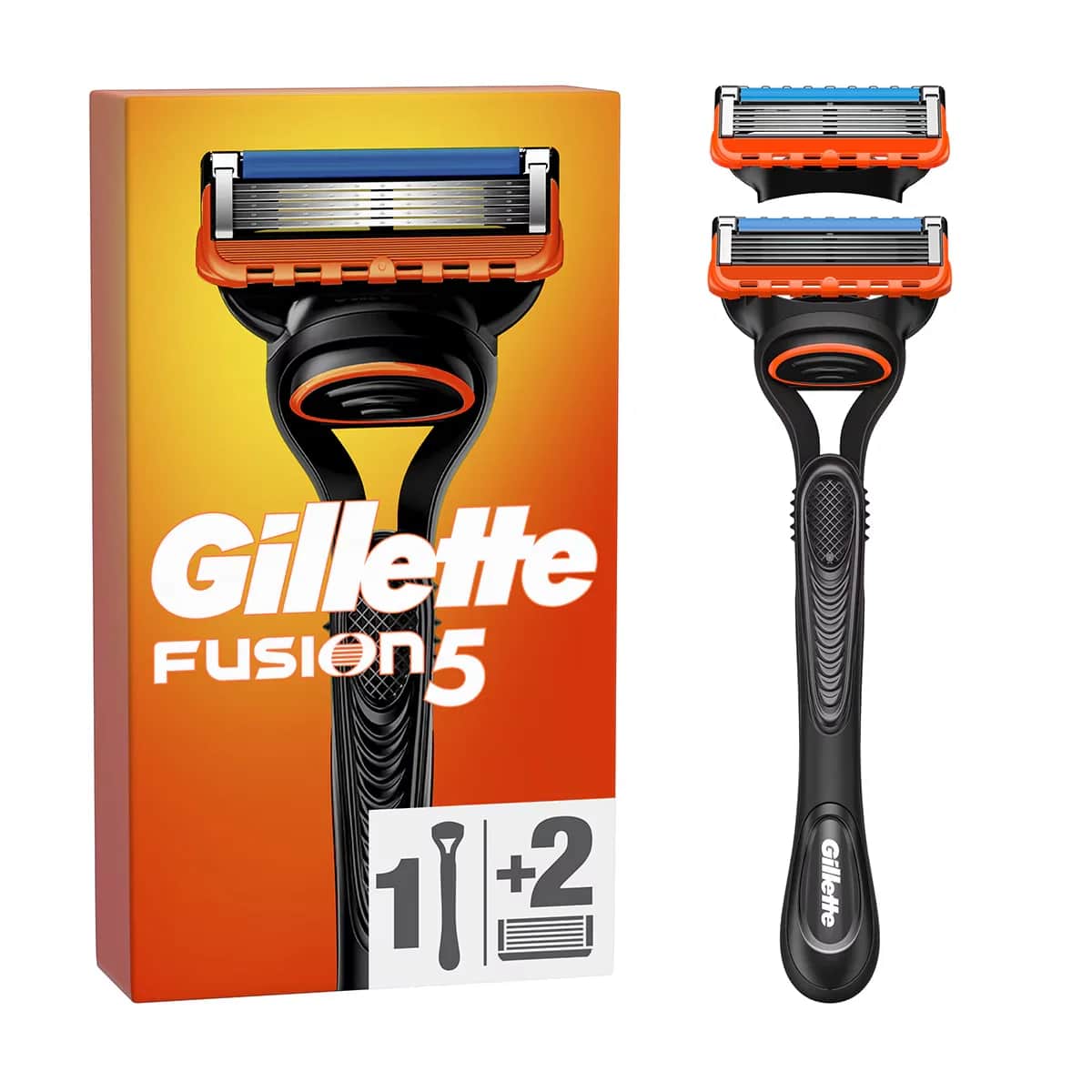 Gillette ماكينة حلاقة جيليت فيوجن 5 + شفرة حلاقة احتياطية واحدة