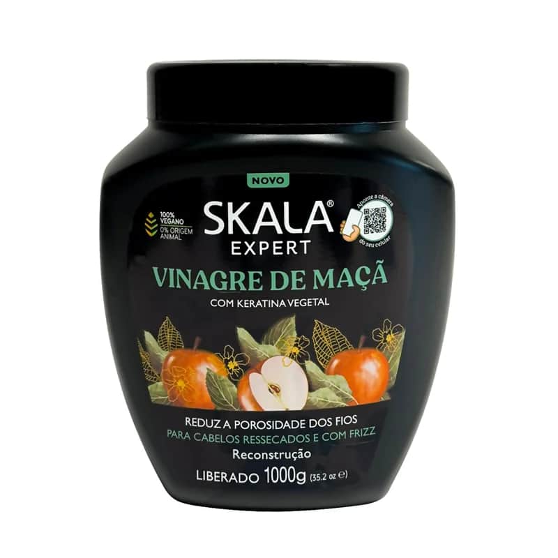 Skala Expert كريم مرطب بخل التفاح للشعر الجاف والمجعد من سكالا اكسبرت 1000 جرام
