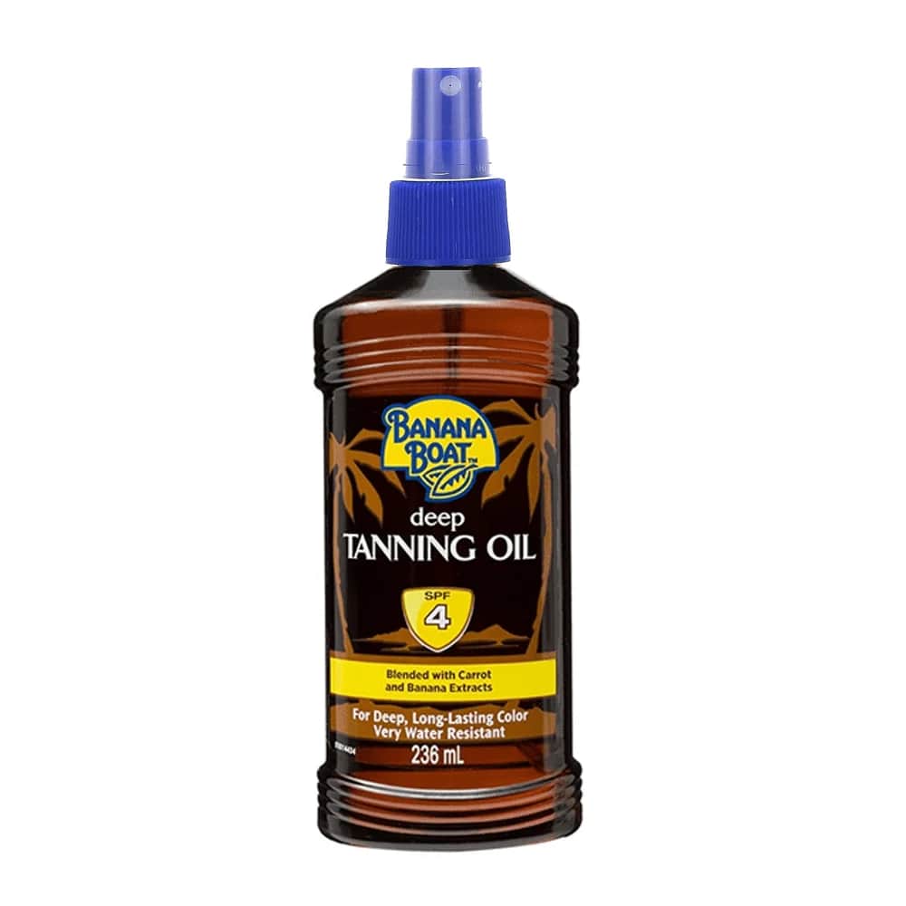 Banana Boat Tanning Spray with SPF 4 - 236 ml