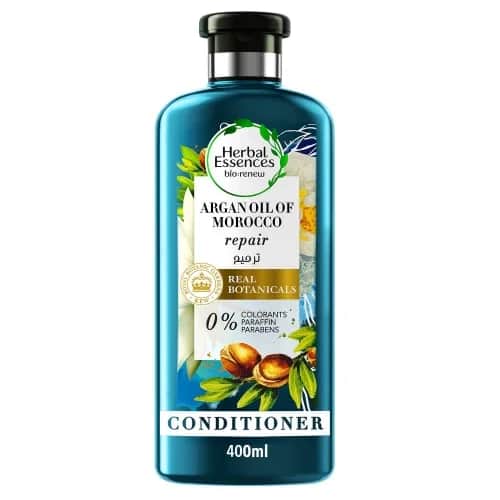 Herbal Essences بلسم شعر بزيت الأرجان المغربي لتجديد وإصلاح الشعر من هيربال اسينسز 400 مل