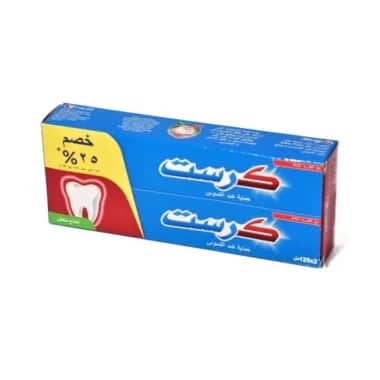 CREST معجون أسنان حماية ضد التسوس نعناع منعش من كرست 2×125 مل