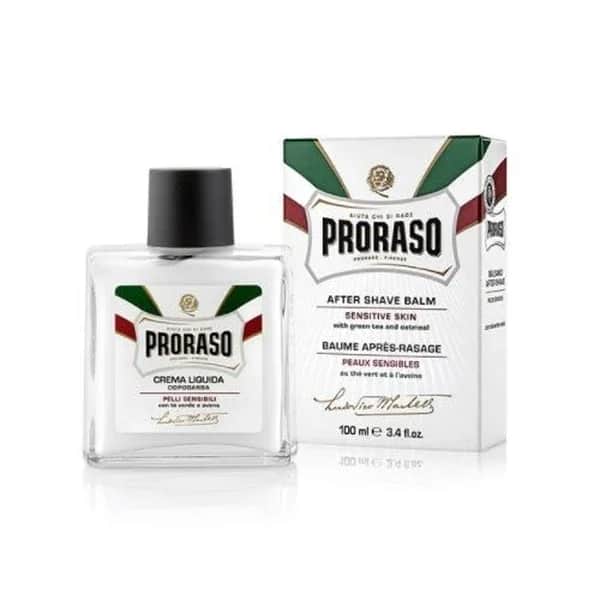 Proraso بلسم ما بعد الحلاقة بروراسو خلاصة الشاي الأخضر والشوفان 100 مل