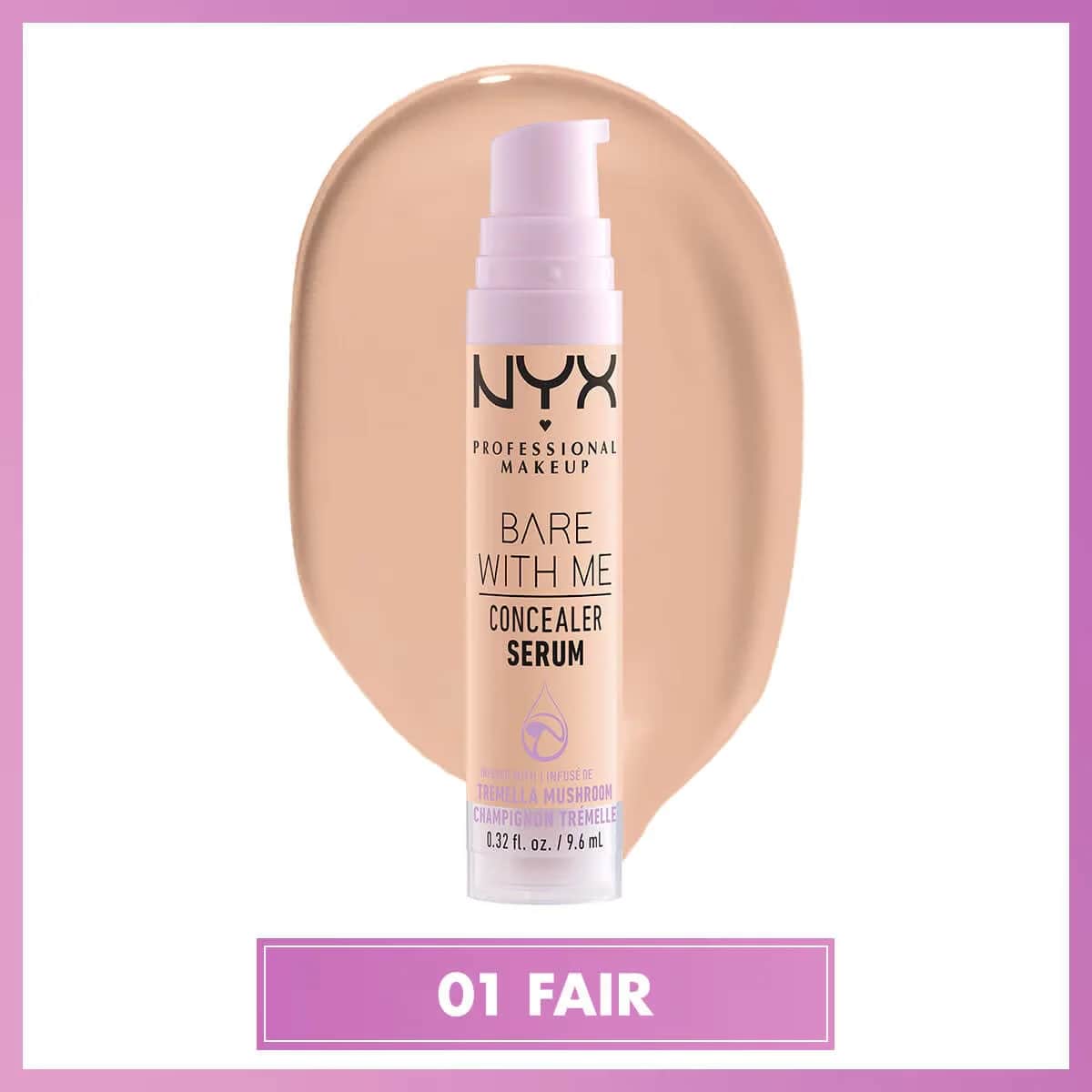 NYX سيروم إخفاء العيوب \\بير ويذ مي\\" من نيكس بروفيشنال ميك أب، لون 03 فانيليا"