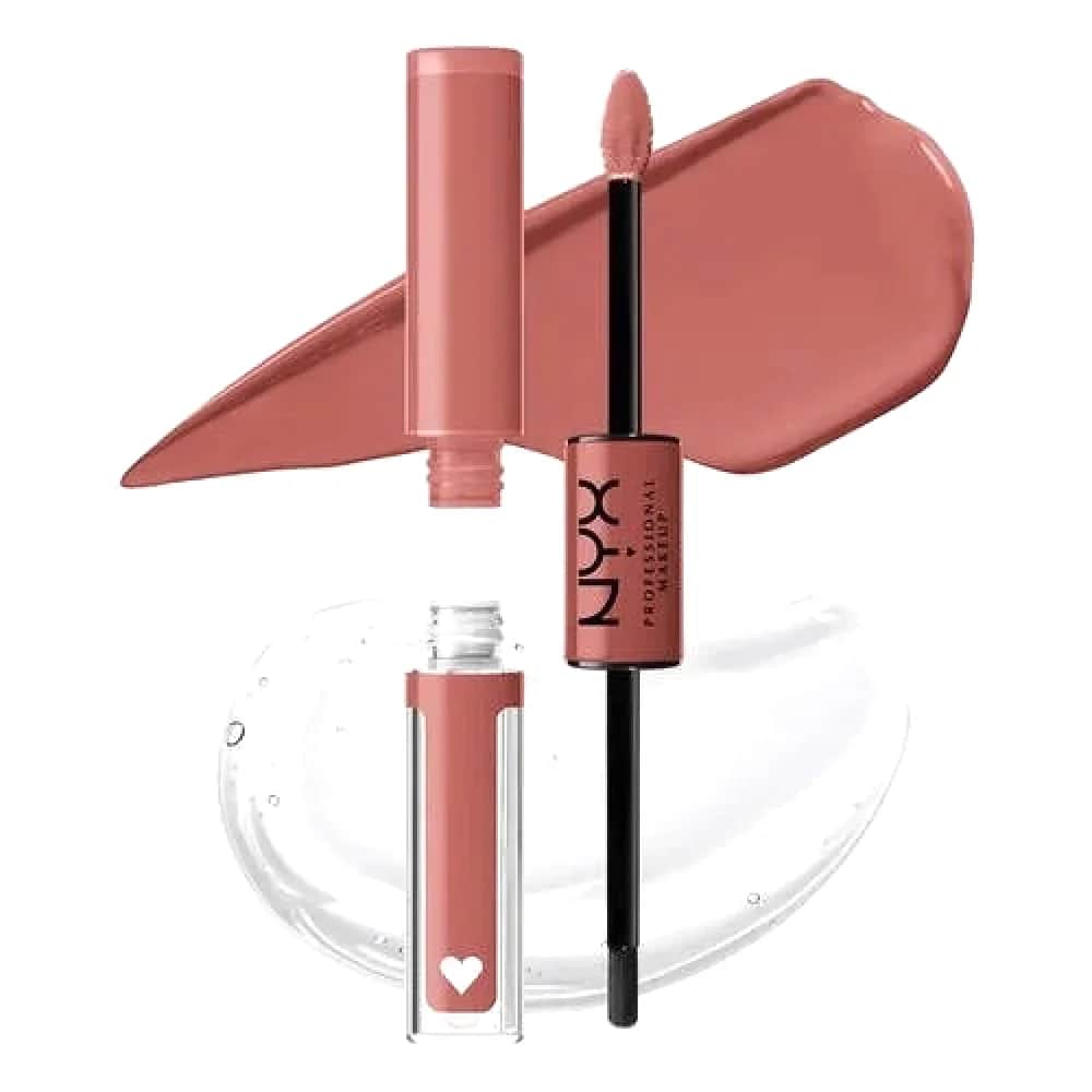 NYX احمر شفاه روج سائل مع ملمع شفاه فائق اللمعان من نيكس سيتيزن