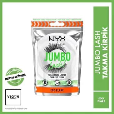 NYX رموش صناعية جامبو لاش من نيكس بروفيشنال ميك أب إيجو فلار