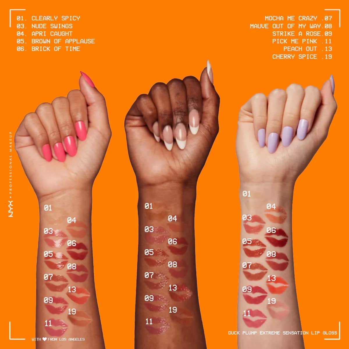 NYX ملمع شفاه داك بلامب من نييكس بروفيشنال ميك أب 07 موكا مي كريزي