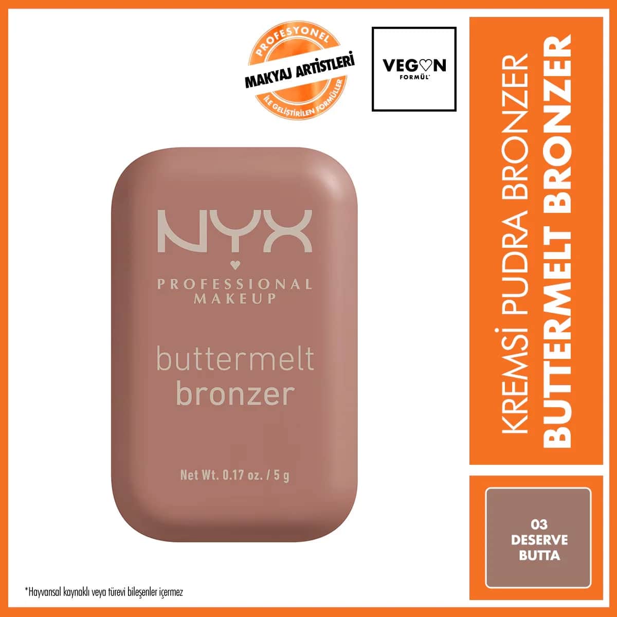 NYX برونزر بوتيرميلت من نيكس بروفيشنال ميك أب 03 ديزرف بوتا