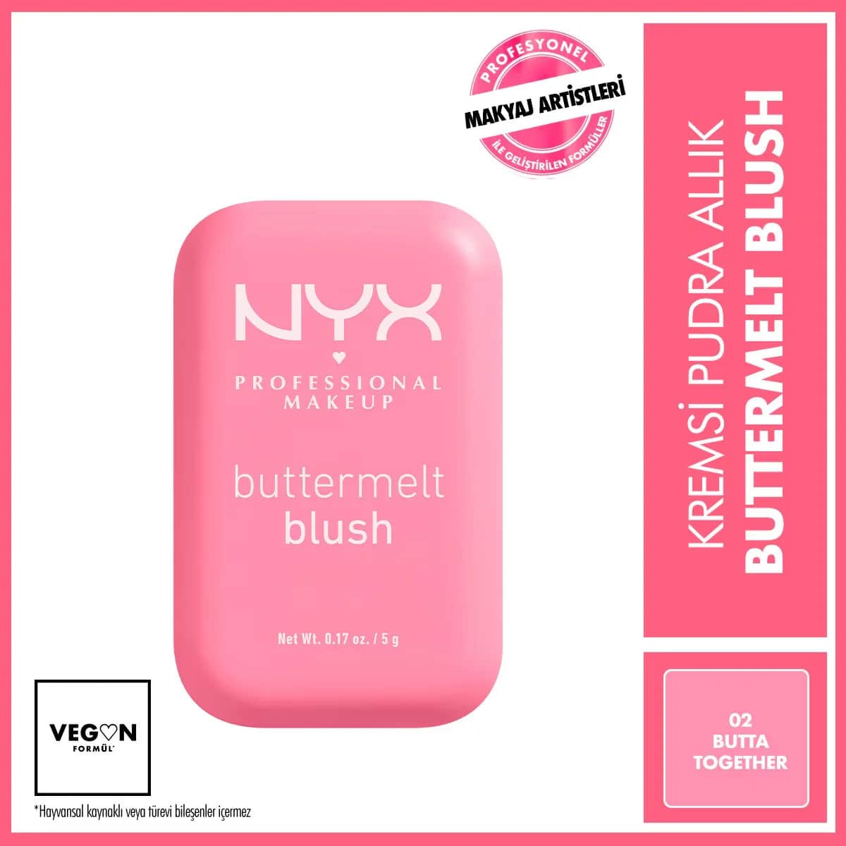 بلوش كريمي بودرة من نيكس NYX
