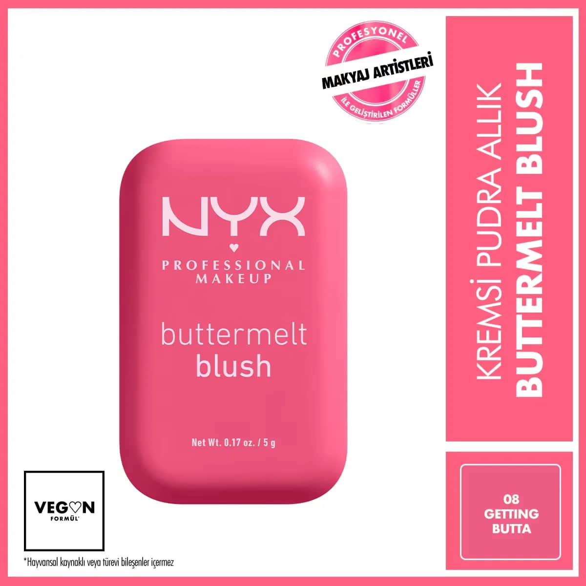 بلوش كريمي بودرة 08 من نيكس NYX