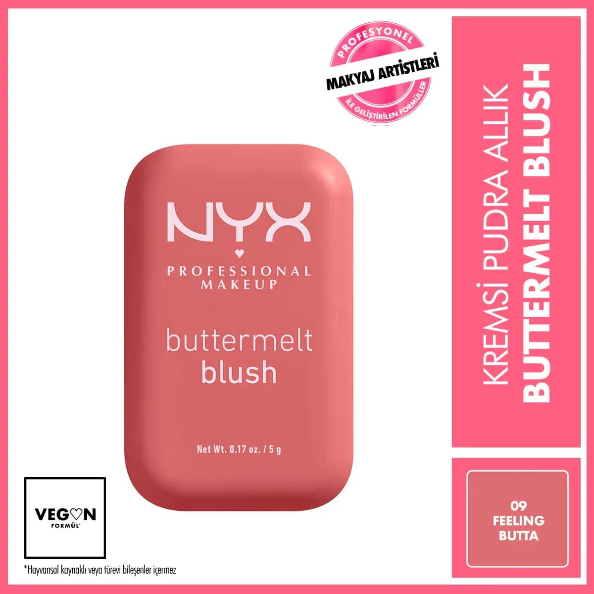 بلوش كريمي بودرة 09 فيلين باتا من نيكس NYX
