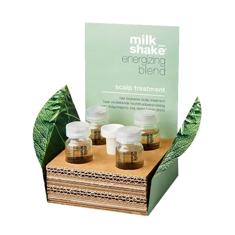 Milk Shake مزيج ميلك شيك المنشط لعلاج فروة الرأس 4 × 12 مل