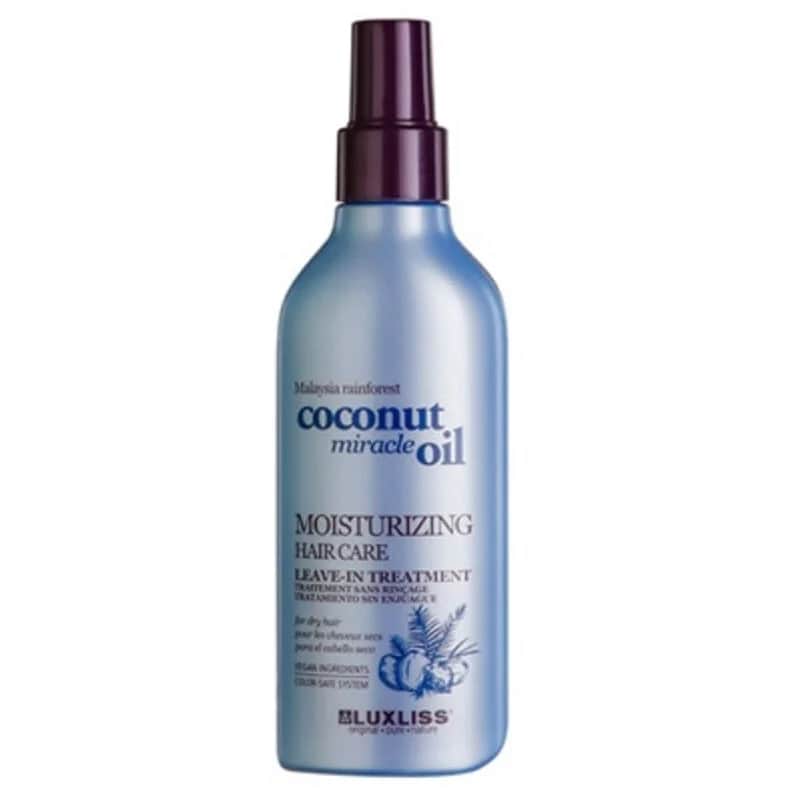 Luxliss Professional زيت جوز الهند المعجزة من لوكسليس، علاج مرطب للشعر، يُترك على الشعر، 150 مل