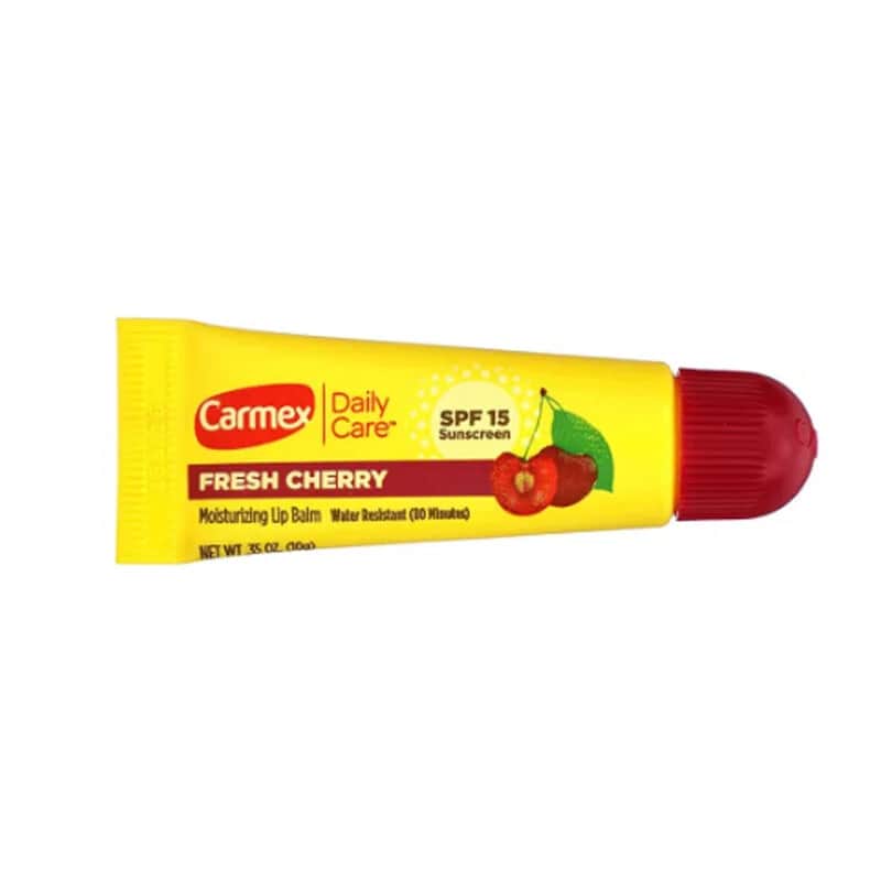 Carmex مرطب شفاه كارمكس بنكهة الكرز المنعش بعامل حماية من الشمس 15 10 غرام