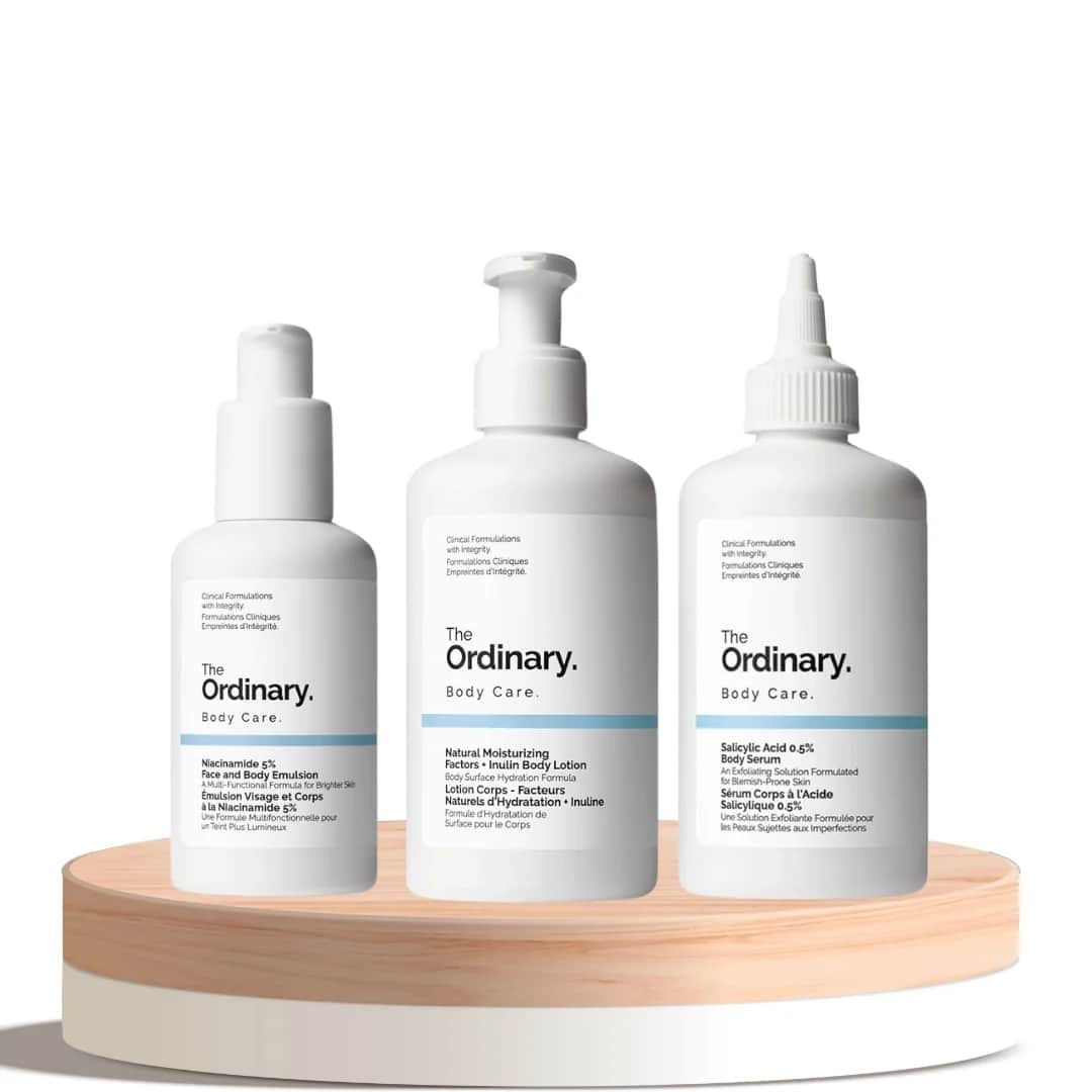 The Ordinary عرض بوكس التفتيح المتكامل للبشرة 3 منتجات