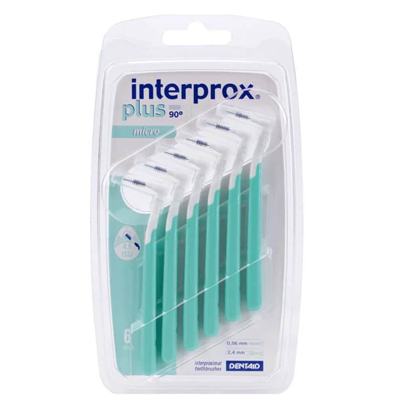 Dentaid Interprox Plus 2 g Micro Blister 6 pcs - Green - Interface Brush