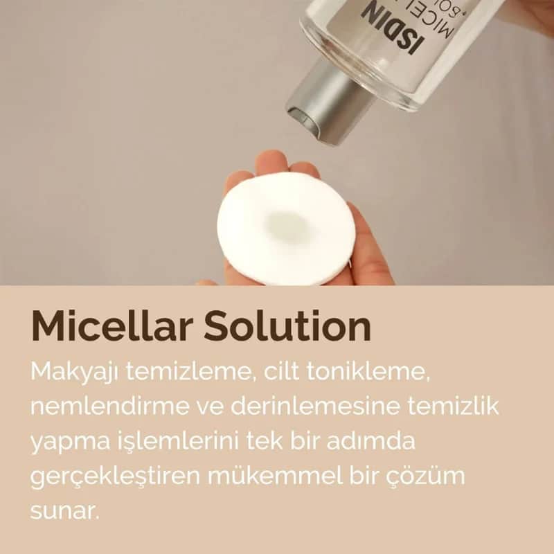 Isdin Micellar Cleansing Water Makeup Remover for Sensitive Skin 400 ml
