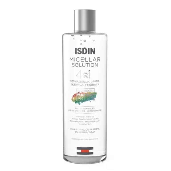 Isdin Micellar Cleansing Water Makeup Remover for Sensitive Skin 400 ml